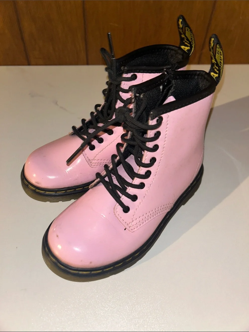 Dr. Martens | Pink Lace-Up Boots